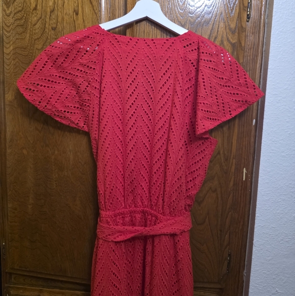 NWOT Evereve Daisy Eyelet Dress Size XL - Picture 7 of 12